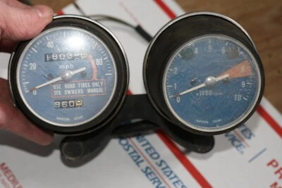 Medidores de velocímetro Honda Cl350 1969-75 OEM (ver más abajo) Foto 1 de 2