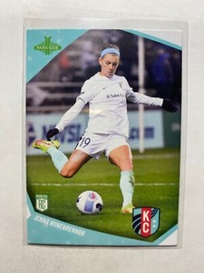 Jenna Winebrenner 2022 Kansas City Current #28 Parkside NWSL Rookie Card