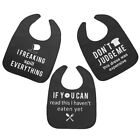 Adjustable Adult Bibs for Parties and Events - Pack of 3