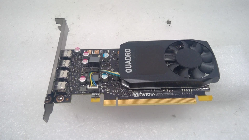 NVIDIA Quadro P620 2GB GDDR5 PCIe Video Graphics Card High-Profile - Image 1 of 3