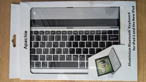 Apachie Aluminum Bluetooth Keyboard For Ipad2 And The New iPad - free P&P - Picture 1 of 2