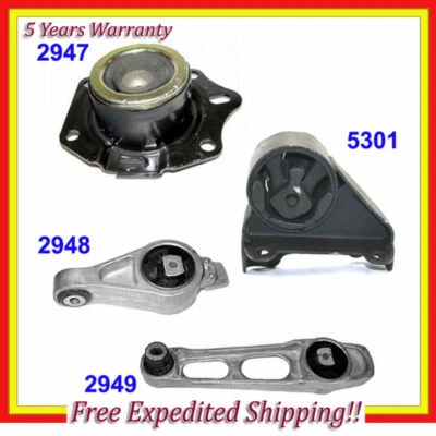 Montaje de motor de transmisión de motor MT 03-05 Dodge Neon 2,0 L 2947 2948 2949 5301 M950 Foto 1 de 3
