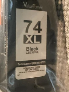 ValueToner Drucker Tintenpatrone 74 schwarz Computer Drucker - Bild 1 von 2