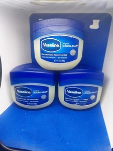 (F) Vaseline Healing Jelly, Original 13 oz Pack of 03 100% White Petroleum - Picture 1 of 3