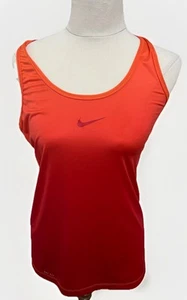 Nike Pro Combat Training One Luxe Tank Top-Burnt Orange-Dri Fit-Active-Size S - Picture 1 of 13