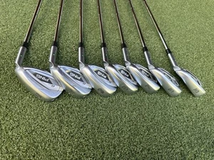 PING G425 Iron Set 5-W-U ( 7 Clubs ) Green Dot Dynamic Gold 120 X100 Extra Stiff - Picture 1 of 10