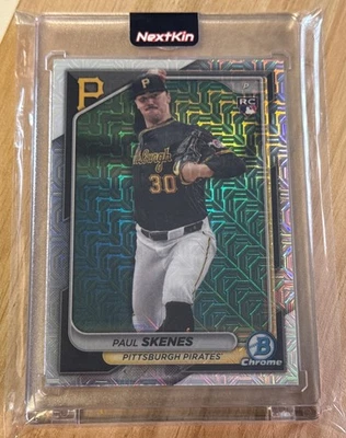 2024 Bowman Chrome - Paul Skenes #31 Mojo Refractor (RC) - Image 1 of 3