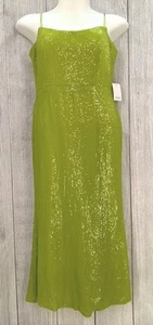 Rene Ruiz Collection Sequin Dress Woman's 12 Sea Foam Formal Long Gown Prom - Picture 1 of 15