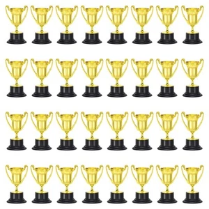 60 Pcs Mini Gold Trophies, Game Award Cups Small Sports Trophy Prizes for Spo... - Picture 1 of 2