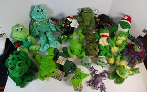 Large Collection Of Frog Beanbag Plushies - Picture 1 of 14