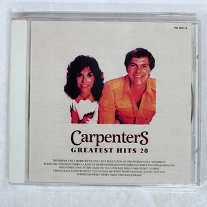 CARPENTERS GREATEST HITS 20 IMPORT PR3001-2 IMPORT 1CD - Picture 1 of 1