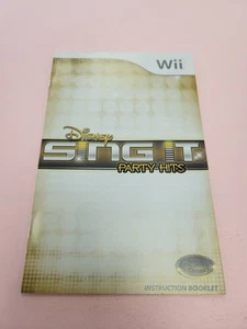 Disney Sing It: Party Hits | Wii | Manual - Picture 1 of 2