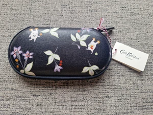 Cath Kidston Black Monsters & Floral Print Cotton Glasses Case. Brand New - Picture 1 of 2