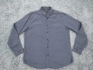 Banana Republic Shirt Mens Large Luxe Flannel Slim Fit Long Sleeve Button Up - Picture 1 of 10