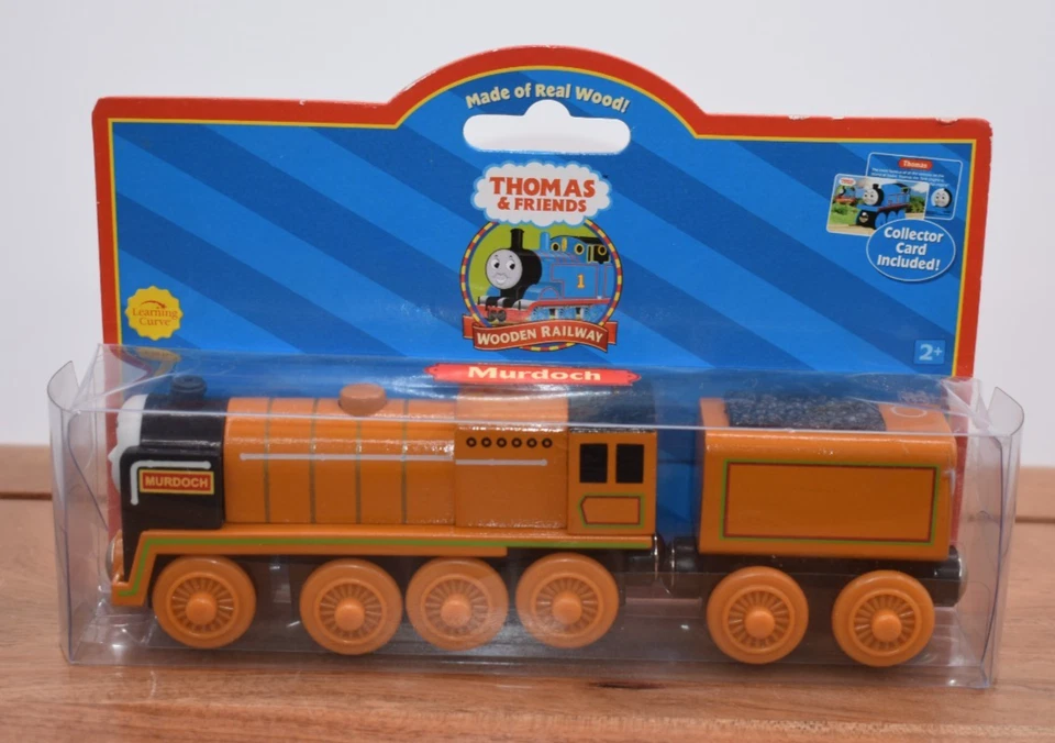 Murdoch & Tender Collector Card Included Gullane 2004 Thomas & Friends Wooden - Image 1 of 4