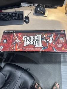 Guitar Hero II [Guitar Bundle] PlayStation 2 PS2 COMPLETO - Imagen 1 de 13