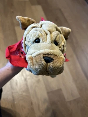 CUTE WEBKINZ GANZ SHARPEI HM416 PLUSH DOG WITH FREE SHIPPING - Image 1 of 4