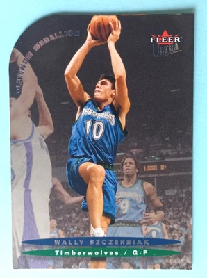 2003-04 FLEER ULTRA WALLY SZCZERBIAK 45 PLATINUM MEDALLION NO #/100 TIMBERWOLVES - Image 1 of 2