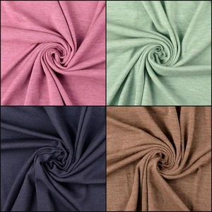 Tela de lana Merino tejido de punto liso elección de color - Imagen 1 de 5