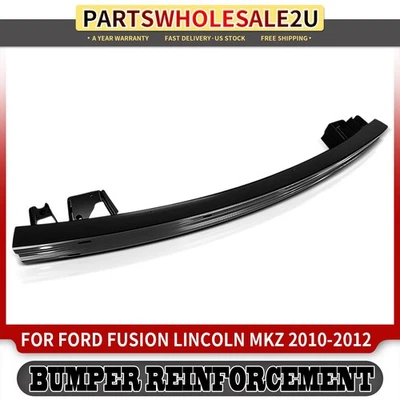 Refuerzo de barra frontal de parachoques trasero de acero para Ford Fusion Lincoln MKZ 2010-2012 Foto 1 de 4