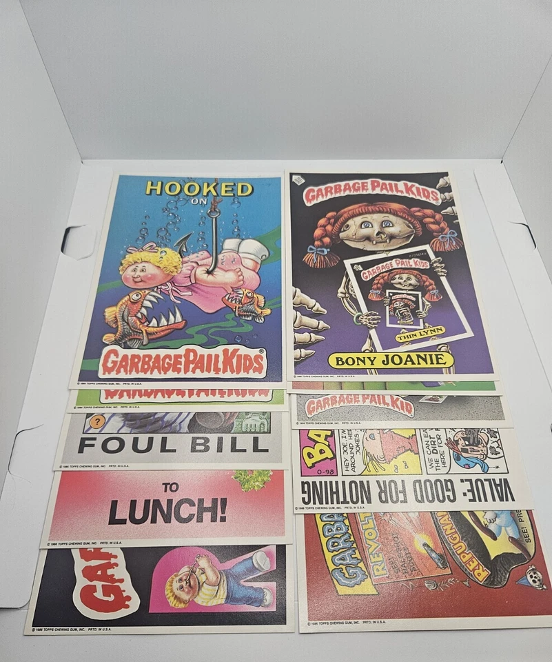 1986 Topps Garbage Pail Kids Series 2 Complete 5x7" GIANT Card Set x 15 Cards - Image 1 of 2