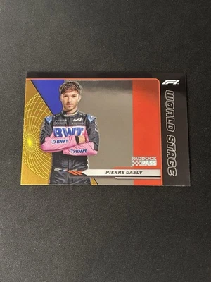 Case Hit 2024 Paddock Pass F1 World Stage Pierre Gasly Formula 1 SSP - Image 1 of 2