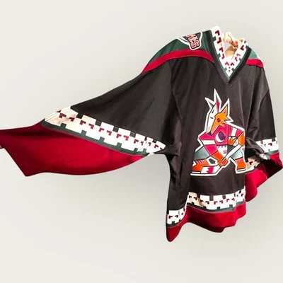 Camiseta De Colección Starter Center Ice Phoenix Coyotes Años 90 NHL Hockey Talla 48 Auténtica Foto 1 de 4