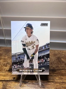 2024 Topps Stadium Club Tyler Soderstrom Rookie #215 Oakland Athletics RC (J) - Picture 1 of 2