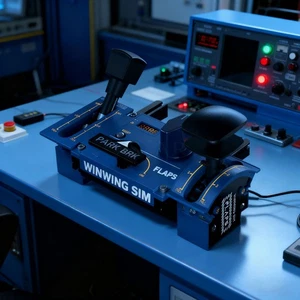 WINWING 32 PAC Metal Flight Simulation Wing Flaps and Speed Brake Unit NewX3qa - Picture 1 of 10