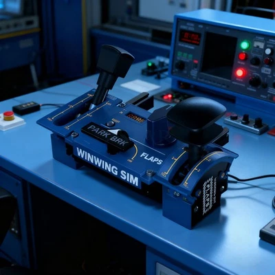 WINWING 32 PAC Metal Flight Simulation Wing Flaps and Speed Brake Unit NewX3qa - Image 1 of 4