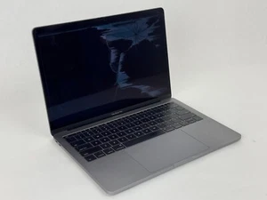 Apple MacBook Pro 13''Core i5 2.3GHz 8GB 128GB A1708 EMC3164 2017- Cracked LCD - Picture 1 of 7