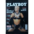 PLAYBOY 028 JANVIER 1995 COVER MARLENE INTERVIEW ALAIN MADELIN CECILE PALLAS MAR