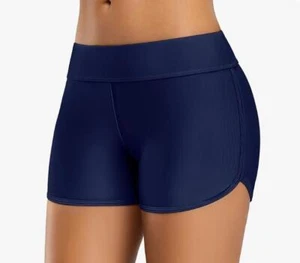 CHARMO Women's Blue Swim Board shorts Boyleg Swimming Shorts Size 16 # 12 - Picture 1 of 4