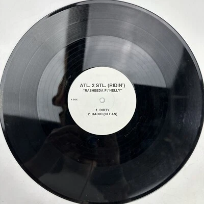 ATL 2 STL (Ridin) Rasheeda Nelly 12" LP Record Album Vinyl Foto 1 de 4