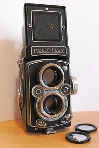 Exc++ Rolleiflex 3,5 MX-EVS Tessar 3,5/75 - Imagen 1 de 8