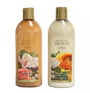 Bath & Body Works BRIGHTEST BLOOM Shampoo + Conditioner 16 fl oz Sealed Set of 2 - Picture 1 of 1