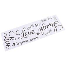 Modern Removable Bedroom Wall Sticker Live Laugh Love Wall Quotes Wall Decor