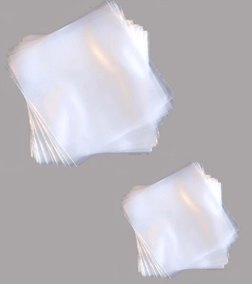 Buste protettive trasparenti per copertine dischi vinile (7", 10", 12") - Immagine 1 di 1