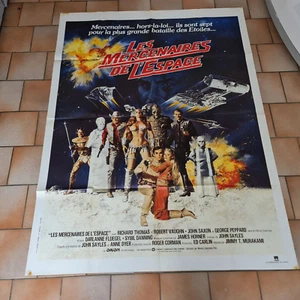 Ancienne affiche de cinéma "Les mercenaires de l'espace" avec Richard Thomas - Photo 1/14