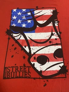 Camiseta Chicago Bulls Original Street Bullies BANDERA DE EE. UU. con Cabeza de Toro Talla: 3XL - Imagen 1 de 7