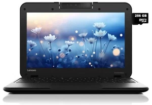 Lenovo N22 Winbook 11.6" HD Intel Celeron N3060 2GB RAM 288GB (32+256) Win10 Pro - Picture 1 of 1
