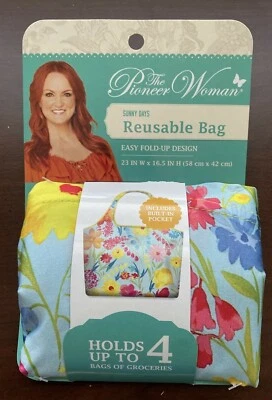 Bolso de compras reutilizable The Pioneer Woman Sunny Days envío gratuito Foto 1 de 4