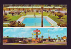 ALLENDALE SOUTH CAROLINA SC 1963 Empress Motel 2 Views Pool Vintage Postcard