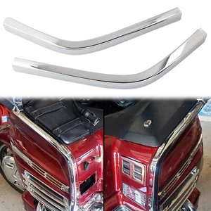 Chrome Upper Fairing Side Trim For Honda Goldwing 1500 GL1500I Interstate - Picture 1 of 9