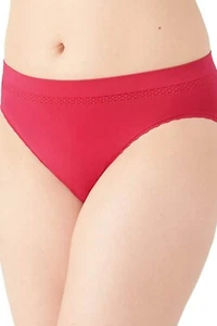 WACOAL 871374 B SMOOTH PRETTY Hi-Cut Brief ~ PERSIAN RED ~ 2XL / XXL ~ NWT $15 - Picture 1 of 8
