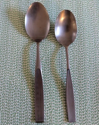 Barclay Geneve * BAG4 Cubiertos de acero inoxidable satinado Japón cucharadita cuchara sopera Foto 1 de 4