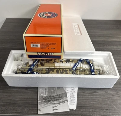 Lionel 6-18298 O Scale SD40-2 Diesel Engine UP Desert Victory #3593 - NOS! - Image 1 of 3