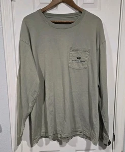 Camiseta Southern Marsh Para Hombre XL Verde Camiseta Gráfica Bolsillo Preppy Playa Náutica - Imagen 1 de 5