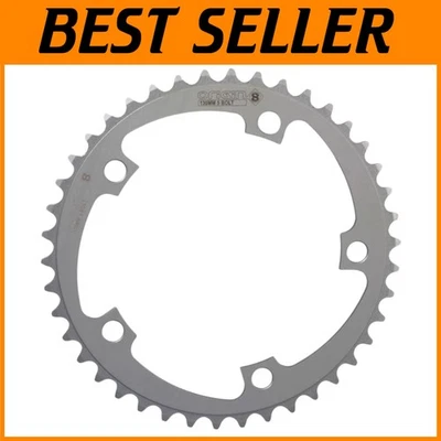 CNC Machined Alloy Chainrings - Silver Finish, 32t - Ideal for Cycling - Image 1 of 2