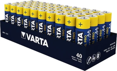 40 x Varta Industrial Pro AA Batterie - 4006 - LR06 - Mignon 1,5V im Folienpack - Bild 1 von 2